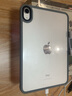 cancelcance1 适用苹果iPad mini6 2021款8.3英寸便携保护透明防摔防弯壳简约瑾 灰色【按键黑】 高透 iPad mini6(8.3英寸) 实拍图
