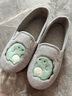 先锋港湾棉拖鞋春秋季包跟夏天防滑产后包跟软底秋天产妇室内家居拖鞋女 浅灰色 40 实拍图