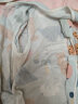 威尔贝鲁（WELLBER）婴儿睡袋1-3岁儿童前2后2竹棉纱布分腿睡衣宝宝春夏季 熊猫贴贴S 实拍图