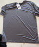 真维斯（JEANSWEST）冰丝速干短袖t恤男夏季简约百搭宽松凉感T男士透气吸汗运动半袖衫 黑色 彩色潮牌_K 4XL 【可穿220斤】 实拍图