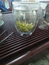 karphome卡普家居耐热双层玻璃水杯家用套装耐高温茶杯杯子凉杯果汁杯 (2只装)350ML 实拍图