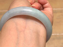 周大福珠宝首饰翡翠玉手镯生日礼物K65414 约56mm 实拍图
