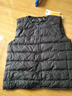 雅鹿新款儿童羽绒马甲男童女童宝宝羽绒背心小学生轻薄羽绒服内胆内穿 黑色 160 实拍图