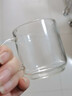 绿昌明 耐热玻璃功夫茶杯品茗杯喝茶杯直身透明小水杯主人杯玻璃杯子 4只装 实拍图