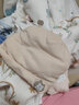 贝肽斯儿童帽子秋冬双层新款防护帽新生儿胎帽男女宝宝加厚棉质防风帽 奶团熊-米色【冬季夹棉款】 3-12个月|（帽围39-45cm） 实拍图
