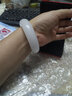 爵玉堂 玉手镯女款 羊脂级玉镯子方解石玉送妈妈送女友玉器手环 带证书 55-56 适合90-100斤 实拍图