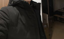 啄木鸟品牌羽绒服男加厚保暖外套男冬季2024新款中青年男士冬装短款衣服 黑色 M 【建议90-100斤】 实拍图