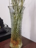 泰西丝 玻璃花瓶创意水培植物玻璃花瓶透明水养绿萝花盆容器插花瓶圆球形鱼缸器皿 六角玻璃花瓶 图案随机 中等 不含绿植 实拍图