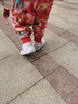 kids.ing幼儿园室内鞋春秋网面鞋透气运动休闲鞋小白鞋宝宝鞋 白色 26码 实拍图