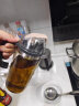金熊高硼硅油壶自动开合玻璃油瓶厨房调料罐酱油醋瓶醋壶调料盒700ml 实拍图