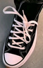 匡威（Converse）官方 Run Star Hike高帮帆布流星厚底鞋黑色166800C 166800C/黑色 40.5 实拍图