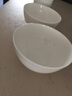 瓷秀源 纯白骨瓷碗家用饭碗汤碗面碗创意餐具简约瓷器可订制LOGO 5英寸奥碗2个 实拍图