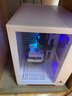 玩嘉 孤勇者无立柱matx主板电脑机箱360水冷海景房机箱纯白30/40系列超长显卡侧透主机箱 孤勇者白色【定制款】 实拍图