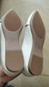 大东时尚浅口鞋女2026新款优雅低跟内增高单鞋尖头女鞋0717 米色 36 实拍图