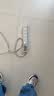 公牛pdu电脑专用插座开关桌面电竞办公桌下usb快充接线板桌下学生宿舍插排排插插线板拖线板 远山灰 防雷款1.8米6插位 E-P106ET 实拍图