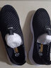 回力休闲鞋男 懒人网鞋男透气一脚蹬休闲鞋男士网面鞋 WL(AB)-0029 黑色 40 实拍图