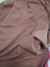 蕾诺希 长袖T恤女棉2024春秋装新款百搭纯色外穿秋衣打底衫女上衣8600 砖红色（不加绒） XL（建议120-130斤） 晒单实拍图
