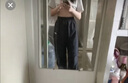 帛芮休闲裤女夏季速干裤美式提臀高腰阔腿工装裤女直筒运动裤伞兵裤 实拍图