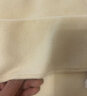 范思蓝恩22FS4132半高领打底衫女秋冬修身内搭叠穿长袖针织衫上衣 米杏色 XL 实拍图