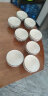 惠寻 京东自有品牌 和风釉下彩千叶草陶瓷饭碗4只装4.5英寸 实拍图