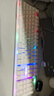 适用联想拯救者R/Y9000P机械手感华硕天选键盘鼠标Y7000P电竞华为 白色彩虹光键盘 实拍图