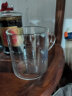 唯铭诺（WEIMINGNUO）高硼硅耐热玻璃杯套装家用带把水杯子玻璃茶杯4个装350ML 实拍图