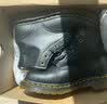 马丁博士（Dr.Martens） Vegan 101 英伦风气质时尚短靴黑色女款6孔马丁靴 黑色 38 实拍图
