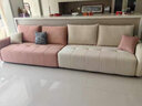 沐眠京东居家优选奶油风防猫爪绒布沙发客厅大小户型 AZ-128 大五人位 实拍图