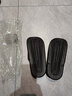 安尚芬夏季凉拖鞋男女士居家外穿踩屎感EVA防滑耐磨洗澡静音情侣拖鞋 黑色 42-43 (255mm) 【适合41-42】 实拍图