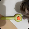 多可特猫狗梳子猫耳一键除毛器针梳除毛梳去浮毛猫咪专用清理器撸猫神器 除毛梳-橙绿色【猫犬通用】 实拍图