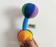 jollybaby追视力红球婴儿抓握训练0-3-6个月宝宝1岁玩具视觉刺激新生儿摇铃 训练哑铃-彩色 实拍图