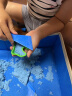 北欧时光（BEIOUSHIGUANG）太空沙玩具沙子套装魔力沙室内粘土儿童男孩女孩宝宝动力沙太空泥 恐龙套装 2斤沙色+30个模具+无纺布沙盘 晒单实拍图