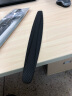 新品（xiyeer）汽车前保险杠防撞条贴防擦条防碰贴条汽车前后保险杠防擦碰防撞条 碳纤维纹路黑色一对 实拍图