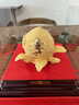 京峰阁 大号绒沙金寿桃摆件 送长辈老人生日礼物608090大寿祝寿贺寿礼品 大号福寿金桃 实拍图