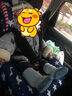 天才宝贝儿童安全座椅汽车用0-4岁宝宝新生婴幼儿简易便携式车载可躺睡觉 五角星 实拍图