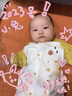 INSLABE 婴儿连体衣纯棉新生儿哈衣爬服初生宝宝衣服长袖无骨春秋内衣 2件四季款对开小象橘色+米黄组合 66码(建议3-6月12-16斤) 实拍图