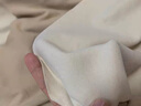 婧麒孕妇保暖内衣上衣秋衣秋裤套装月子服加绒秋冬产后哺乳睡衣女 咖啡色秋衣 XL 实拍图