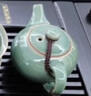 鼎器 陶瓷功夫茶具套装家用办公送礼 整套茶壶茶杯茶道汝窑哥窑开片汝瓷冰裂 05款：16件墨绿哥窑 实拍图