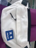 酷咖运动包男胸包腰包运动运动运动潮牌挎包休闲小背包学生手机包 白色【带笑脸绳挂件】 实拍图