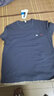 回图（Huitu）纯棉短袖t恤男夏季上衣服男装大码打底衫高端美式休闲纯色体恤 深灰+雾蓝 XL （115-140斤） 实拍图