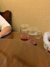 雅集男士玻璃杯 加厚耐热家用泡茶杯 带把有盖过滤水杯子  450ml（红檀木底/月牙茶隔） 实拍图