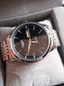冠琴（GUANQIN）手表男士品牌2025新款自动机械表男表十大名学生日礼物男生送男友 精钢黑面钢带（进口机芯 ） 实拍图