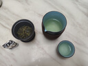 TOUCH MISS旅行茶具套装便携式包一壶二四杯快客杯户外车载喝茶随身泡茶壶 猫耳一壶一杯(主人杯)咖啡色 实拍图