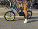 儿童自行车车圈钢圈前轮后轮车轮轮胎童车配件 14寸前轮车圈总成（包括内外胎） 实拍图