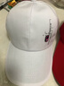 帽子男韩版潮时尚棒球帽女韩版百搭遮阳帽春夏秋季太阳帽青年学生鸭舌帽 白色 男女通用可调节 实拍图