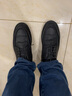 木林森（MULINSEN）男鞋商务休闲鞋软面软底加绒皮鞋  黑色 44码 2901-3 实拍图