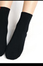浪莎（LangSha）袜子女纯棉夏季中筒袜全棉超薄防臭透气吸汗四季白色少女学生棉袜 100%棉【春秋袜6双】黑色 699款 均码 35至39码 实拍图