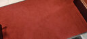 悦渔可定制裁剪地毯酒店大堂进门迎宾垫走廊楼梯过道防滑垫子电梯公司门口垫办公楼消毒地毯绒布胶底商用地毯 暗红色 1.2米宽*1米长(需要几米拍几件) 实拍图