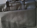 Milooky手提电脑包16英寸大容量 男女便携商务出差轻便笔记本手提包新款 绅士灰 15.6-16英寸 实拍图