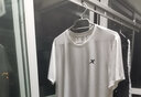 特步（XTEP）运动套装男夏季健身跑步服篮足球服男士休闲速干衣短袖短裤两件套 白色【速干套装】店长推荐 XL 实拍图